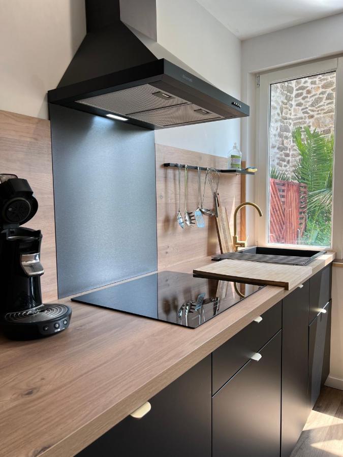 Le Duclos, Appartement Rez-De-Jardin Dinan Centre المظهر الخارجي الصورة